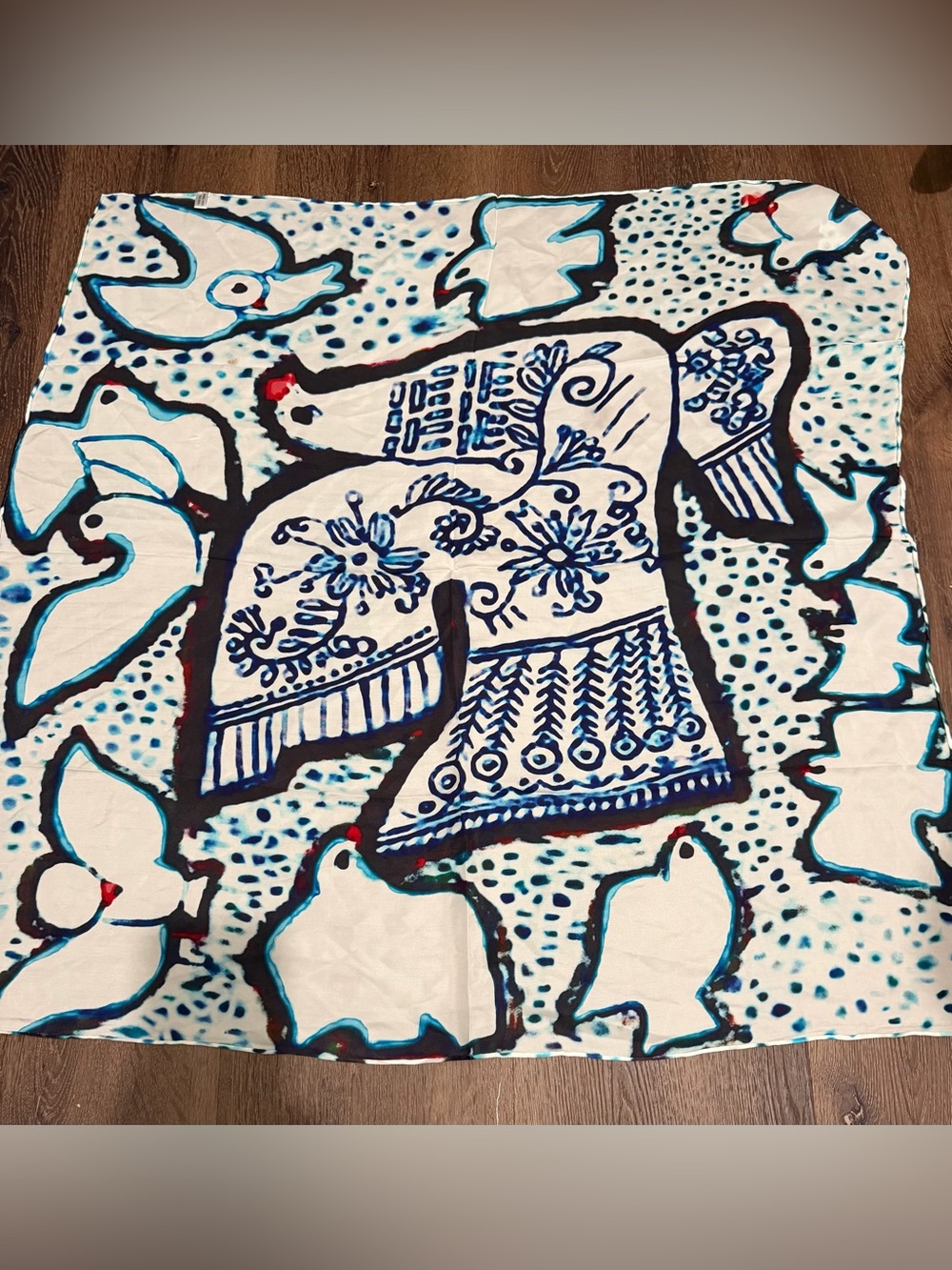 Silk Scarf 32 x 32